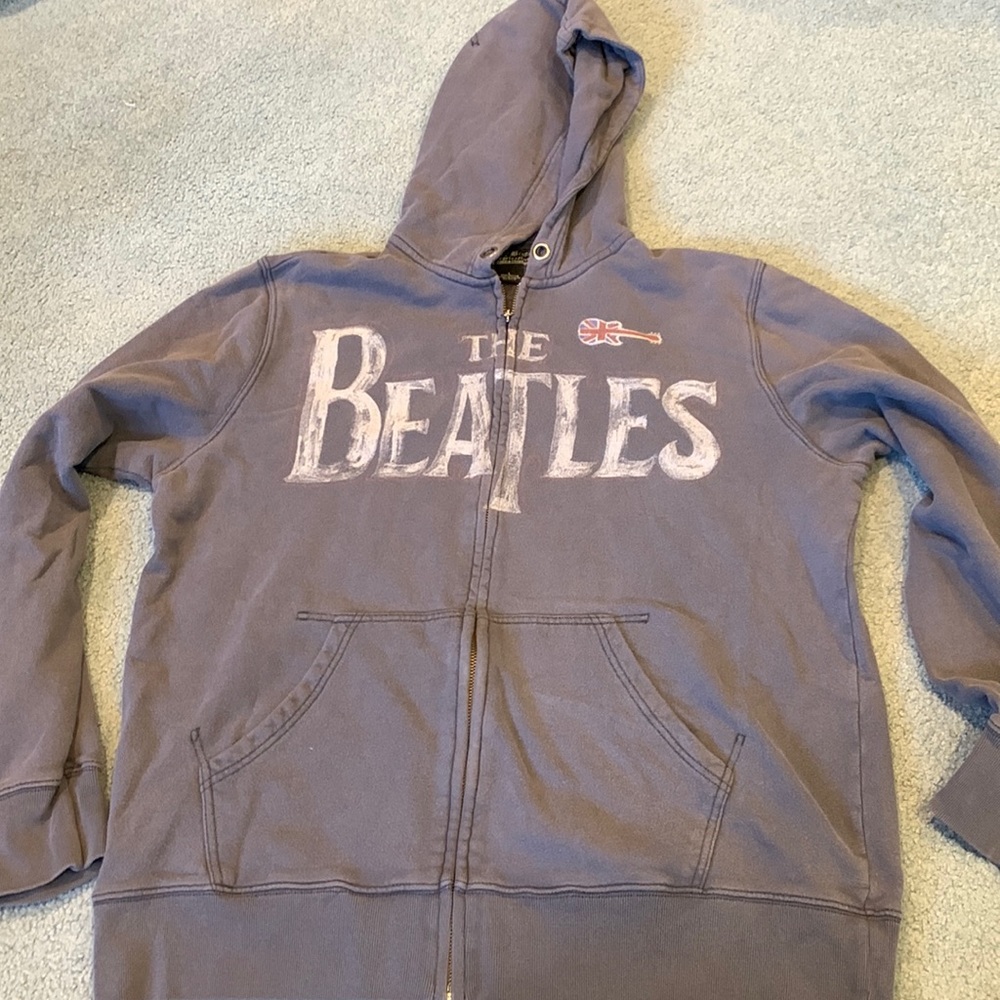 Lucky Brand Beatles Zip Up Sweatshirt